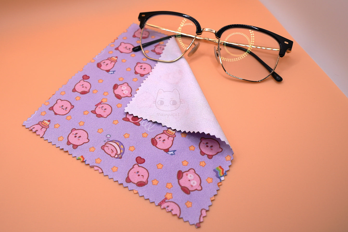 Pink Poyo Microfiber Suede Cleaning Cloth