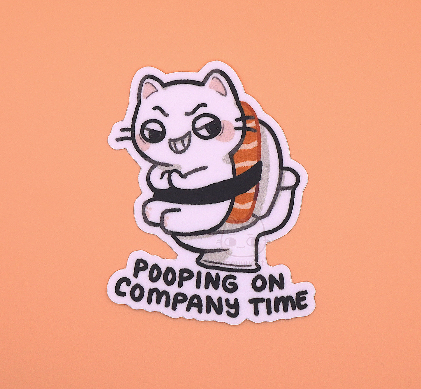 [SET] Working Mauyu 3 inch Matte Vinyl Sticker Collection