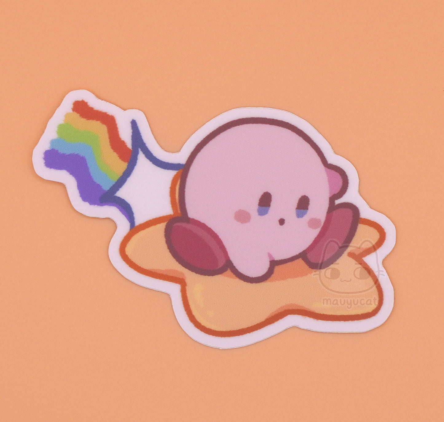 [SET] Pink Poyo 3 inch Matte Vinyl Sticker Collection