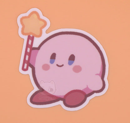 [SET] Pink Poyo 3 inch Matte Vinyl Sticker Collection